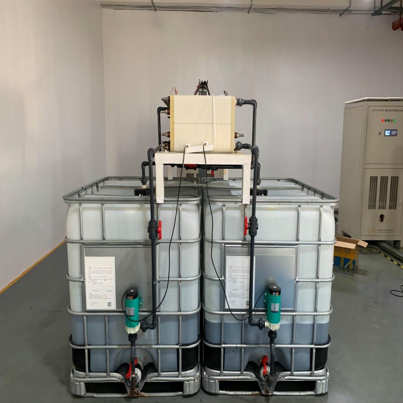 Индивидуальная ионообменная мембрана Pile 5kw Vanadium Flow Battery Pack